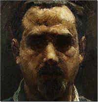 Portrait of Henri Clement-Serveau: Self-portrait